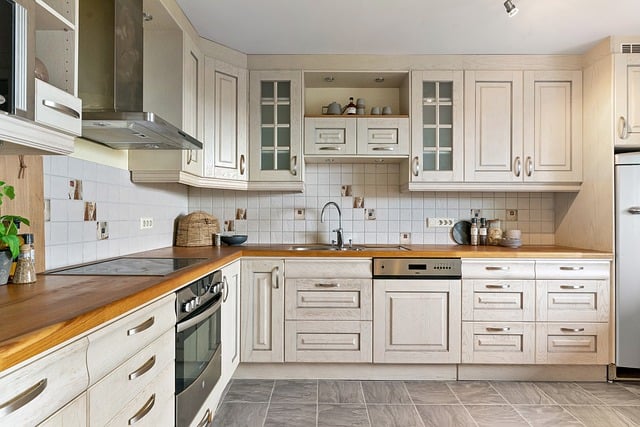 home appliances, modern kitchen