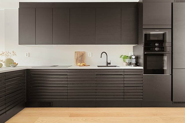 home appliances, modern kitchen