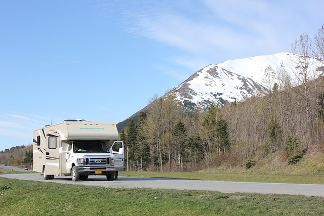 RV, open road