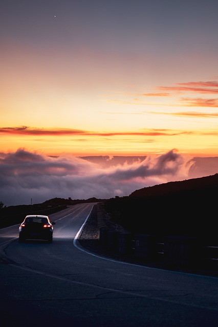 RV, open road