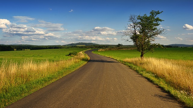 RV, open road