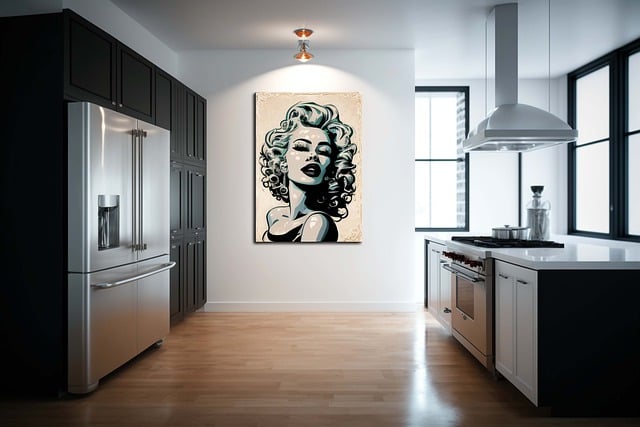 home appliances, modern kitchen