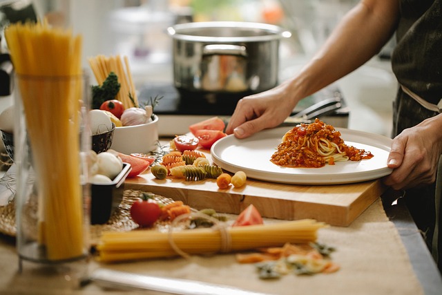 home appliances, modern kitchen