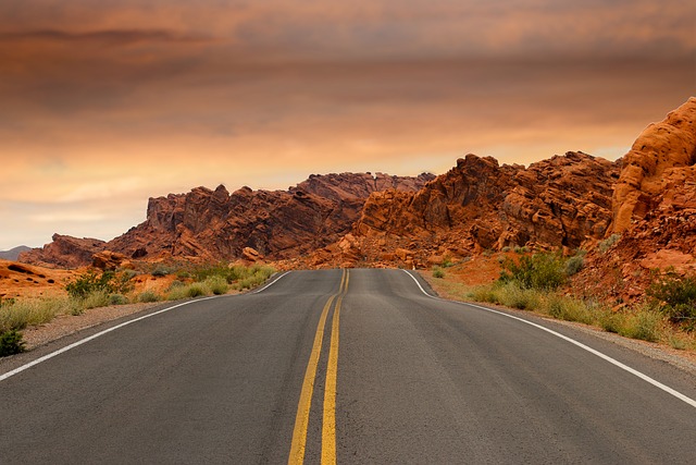 RV, open road