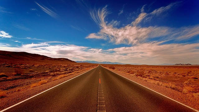 RV, open road