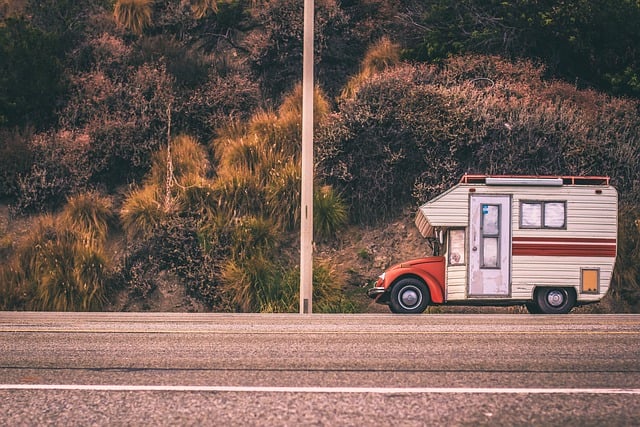 RV, open road