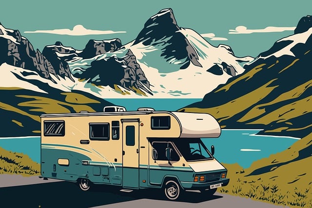 RV, open road