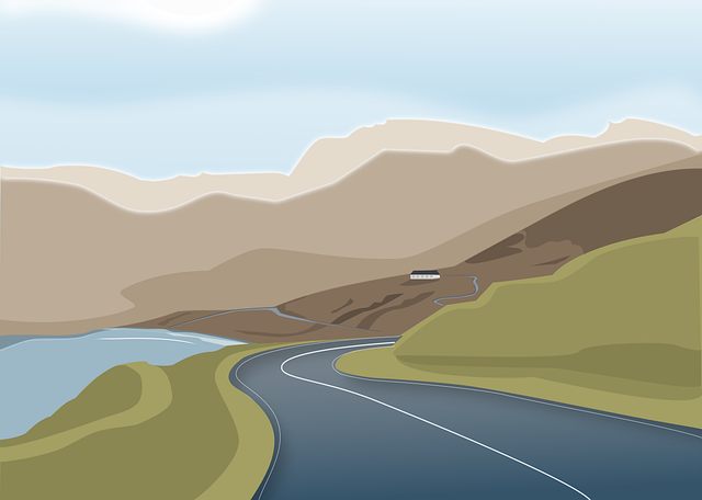 RV, open road