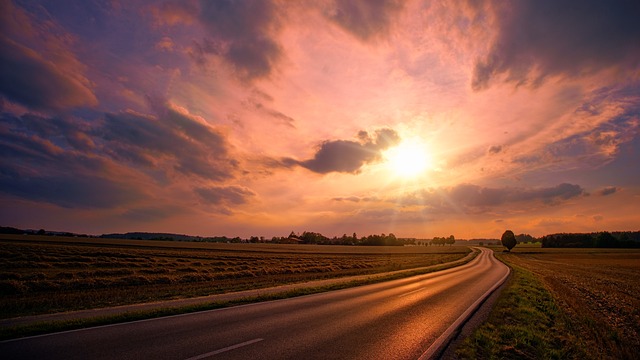 RV, open road