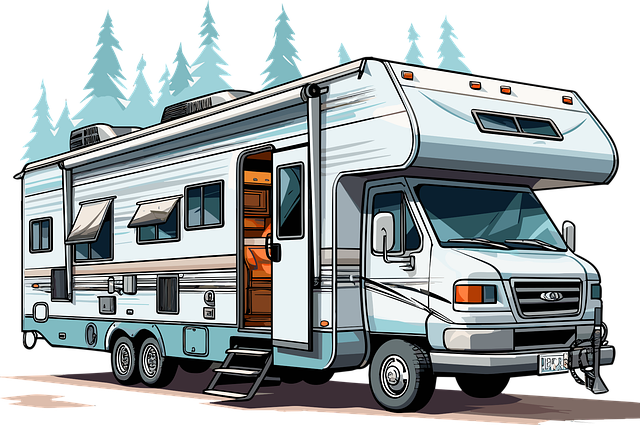 RV, open road