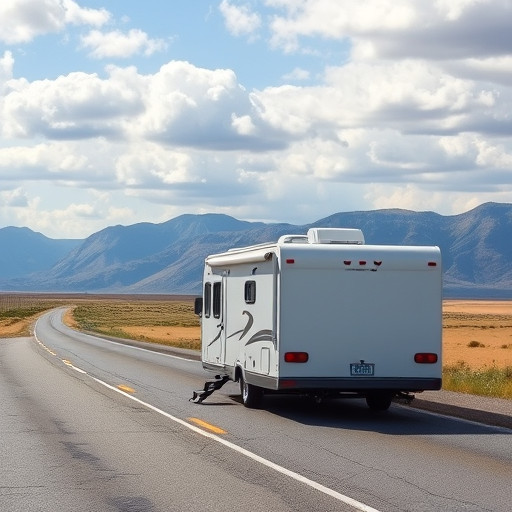 RV, open road