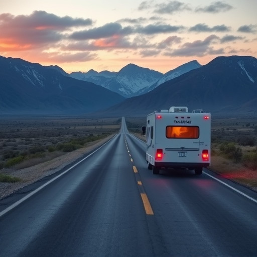 RV, open road