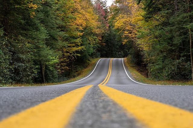 RV, open road