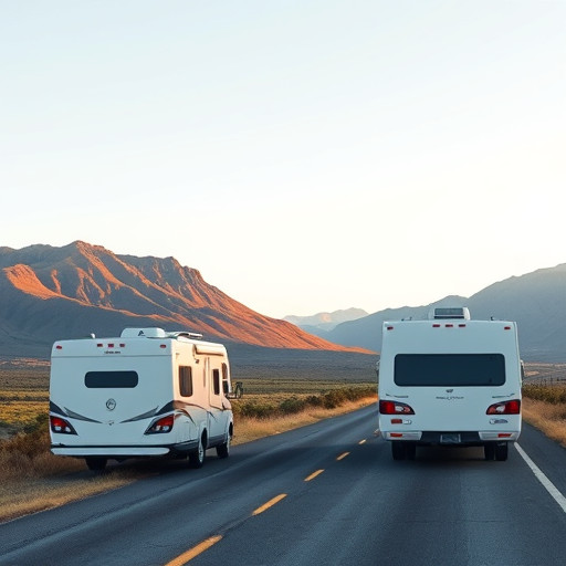 RV, open road