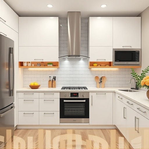 home appliances, modern kitchen
