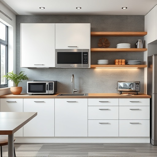 home appliances, modern kitchen