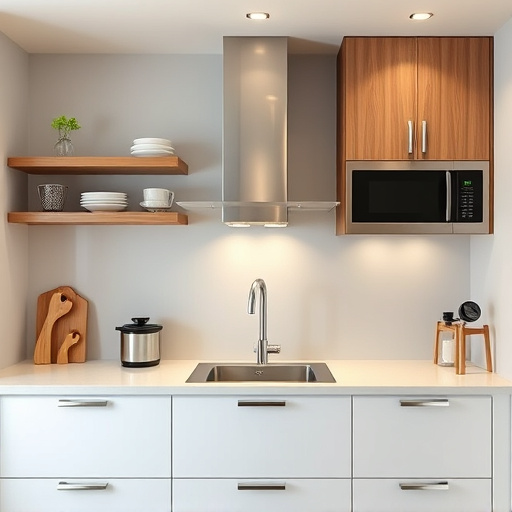 home appliances, modern kitchen