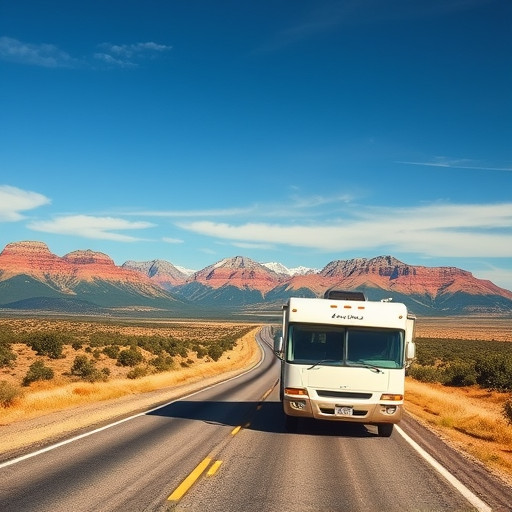 RV, open road