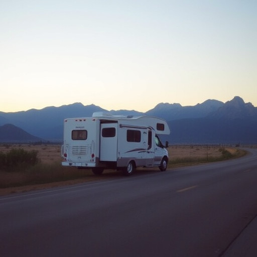 RV, open road