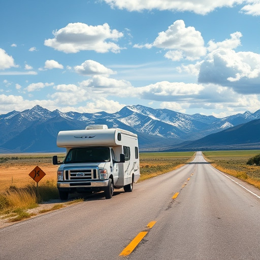 RV, open road