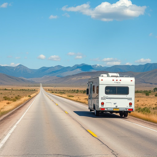 RV, open road