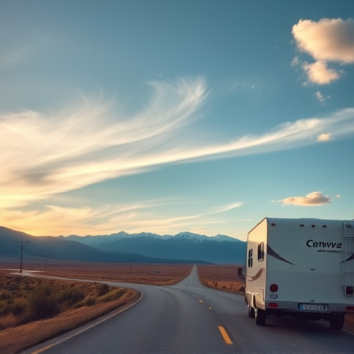 RV, open road