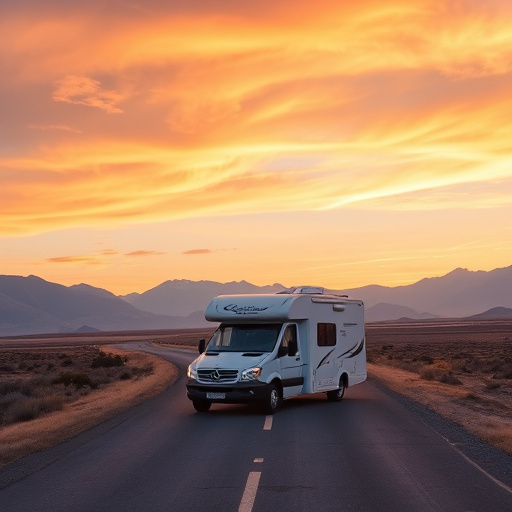 RV, open road