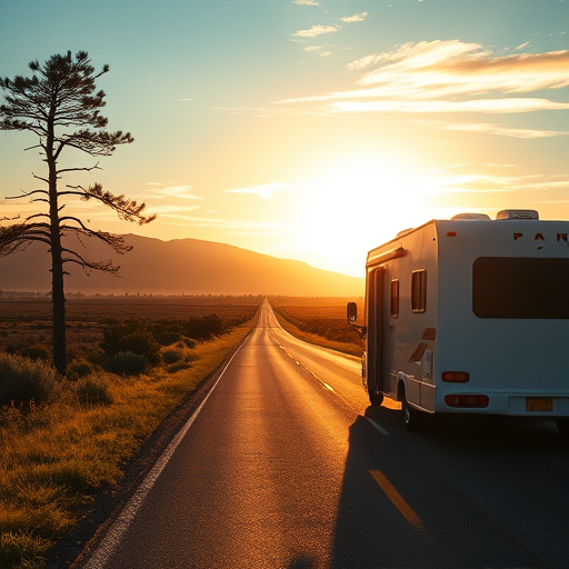 RV, open road