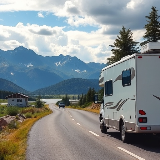 RV, open road