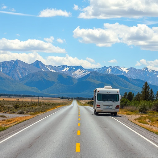 RV, open road