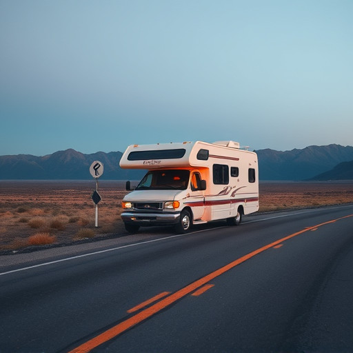 RV, open road