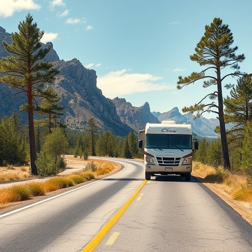 RV, open road