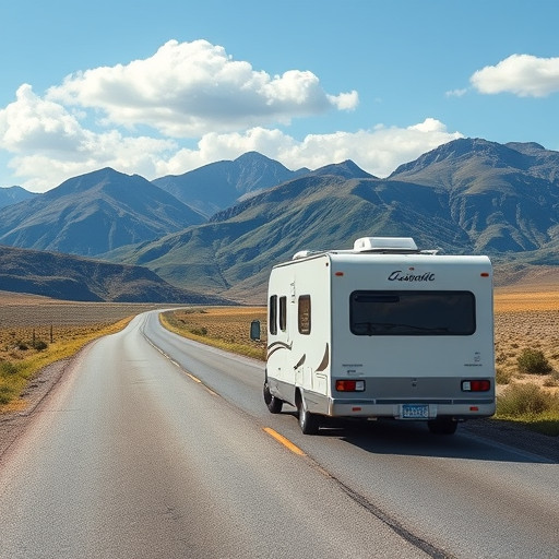 RV, open road
