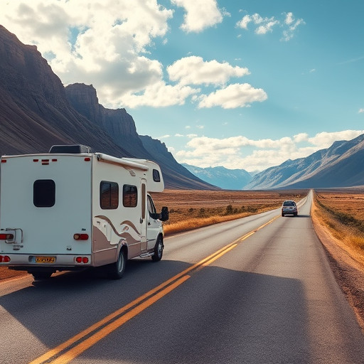 RV, open road