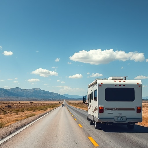 RV, open road