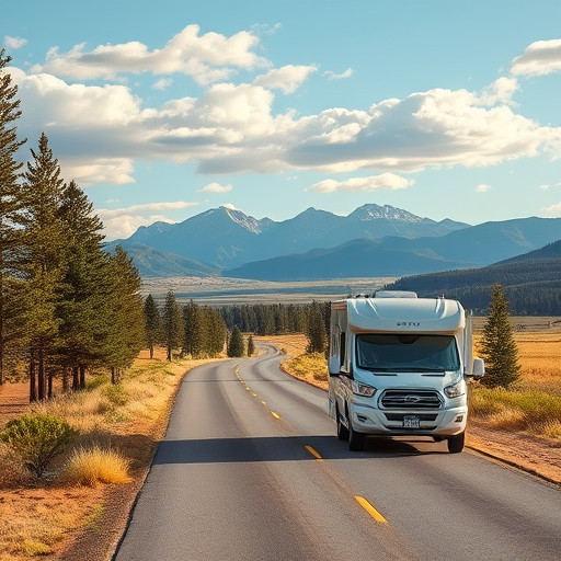 RV, open road