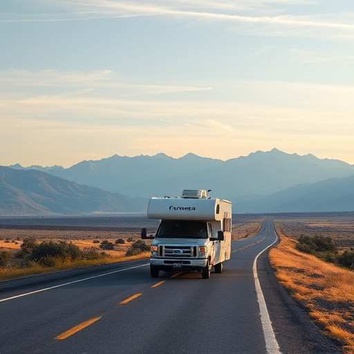 RV, open road