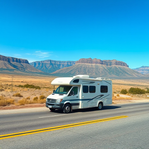 RV, open road