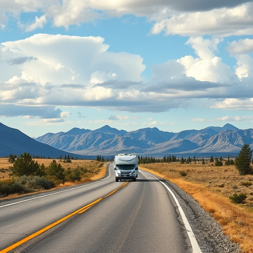 RV, open road