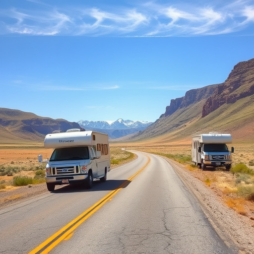 RV, open road