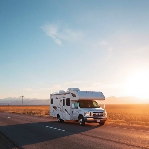 RV, open road