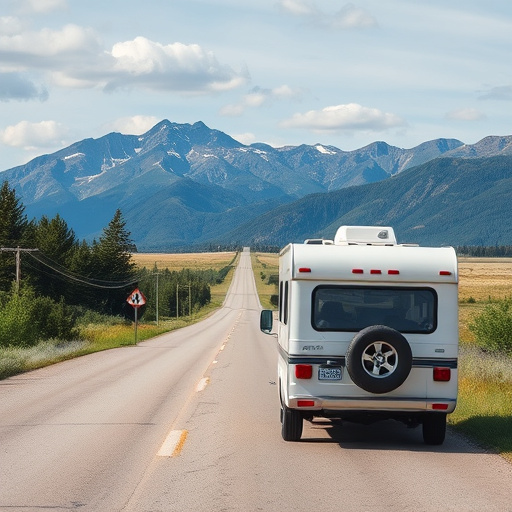 RV, open road
