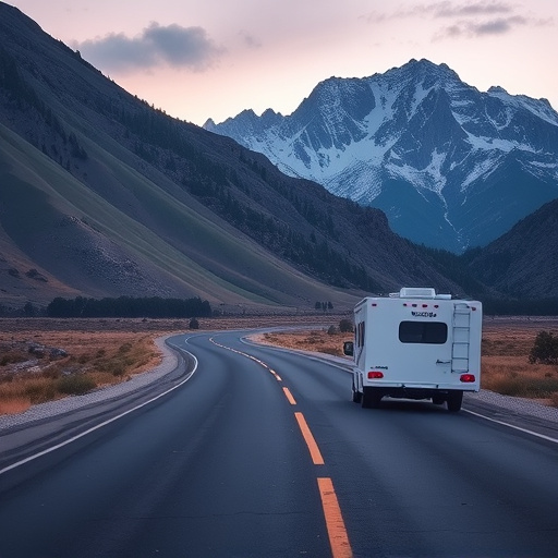 RV, open road