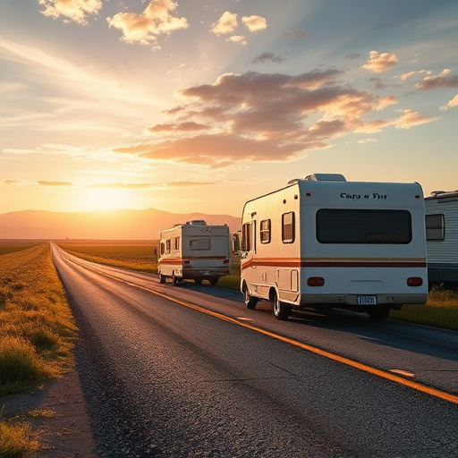 RV, open road