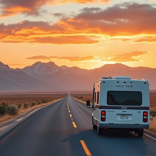 RV, open road