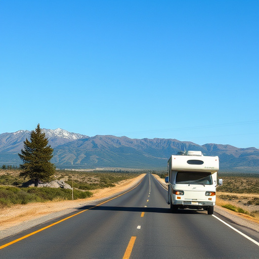 RV, open road