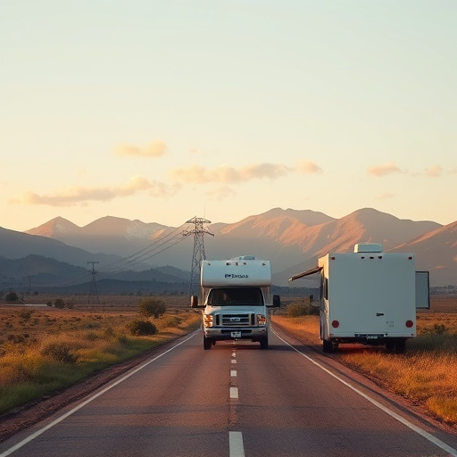 RV, open road