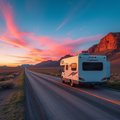 RV, open road