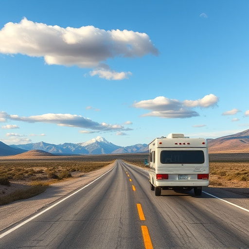 RV, open road