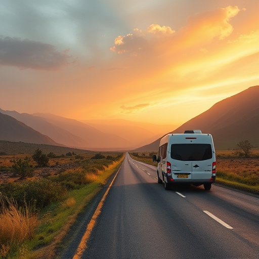 RV, open road